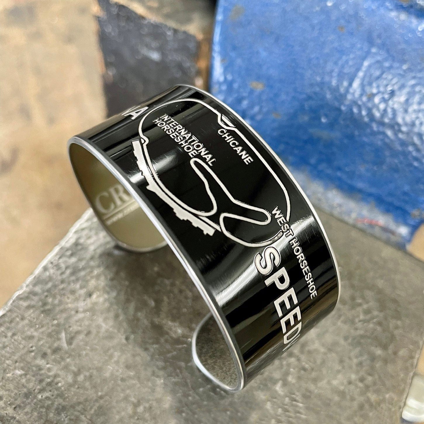 Daytona Race Track Cuff