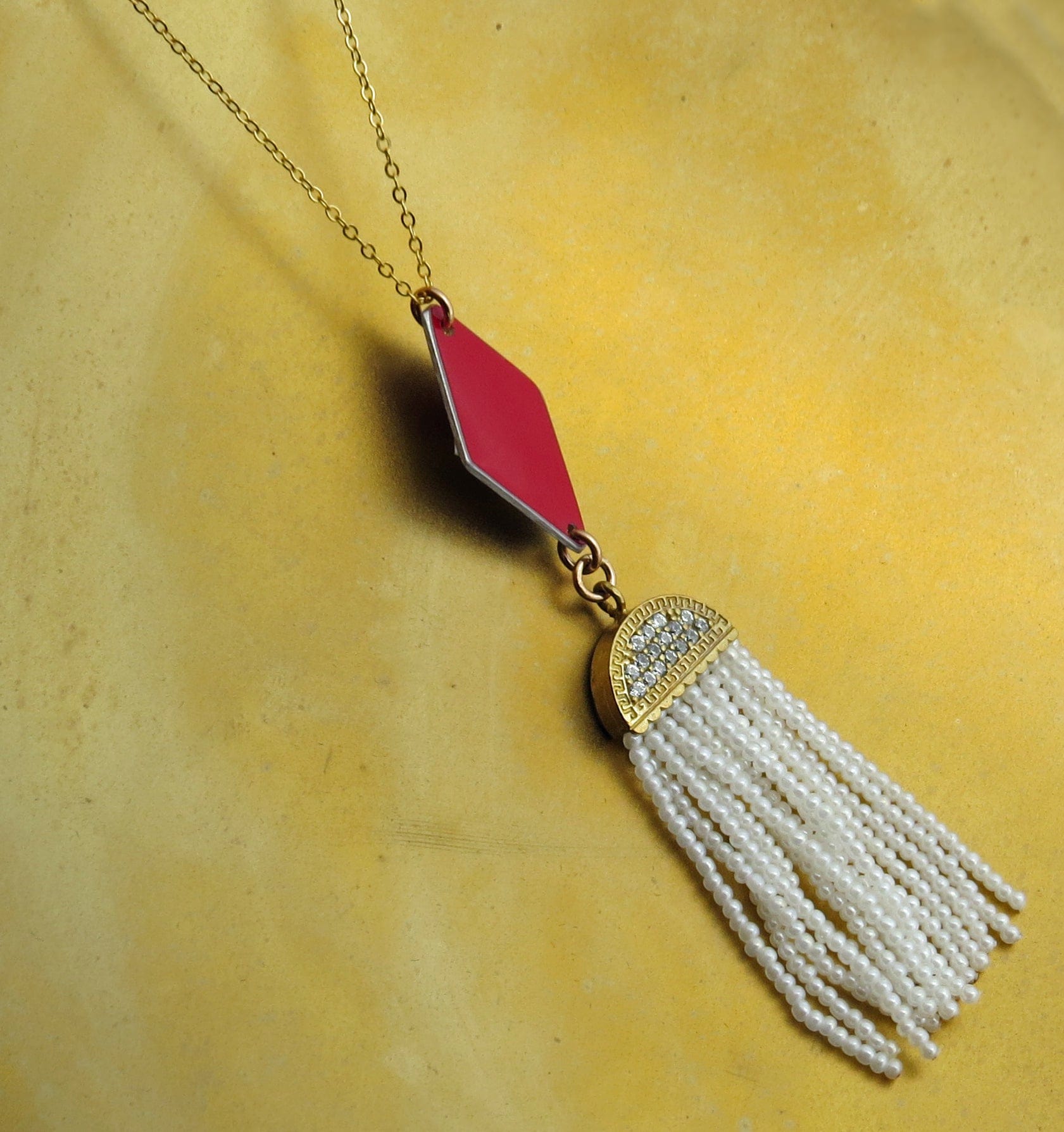 360 Challenge Stradale Tassel Neckalce