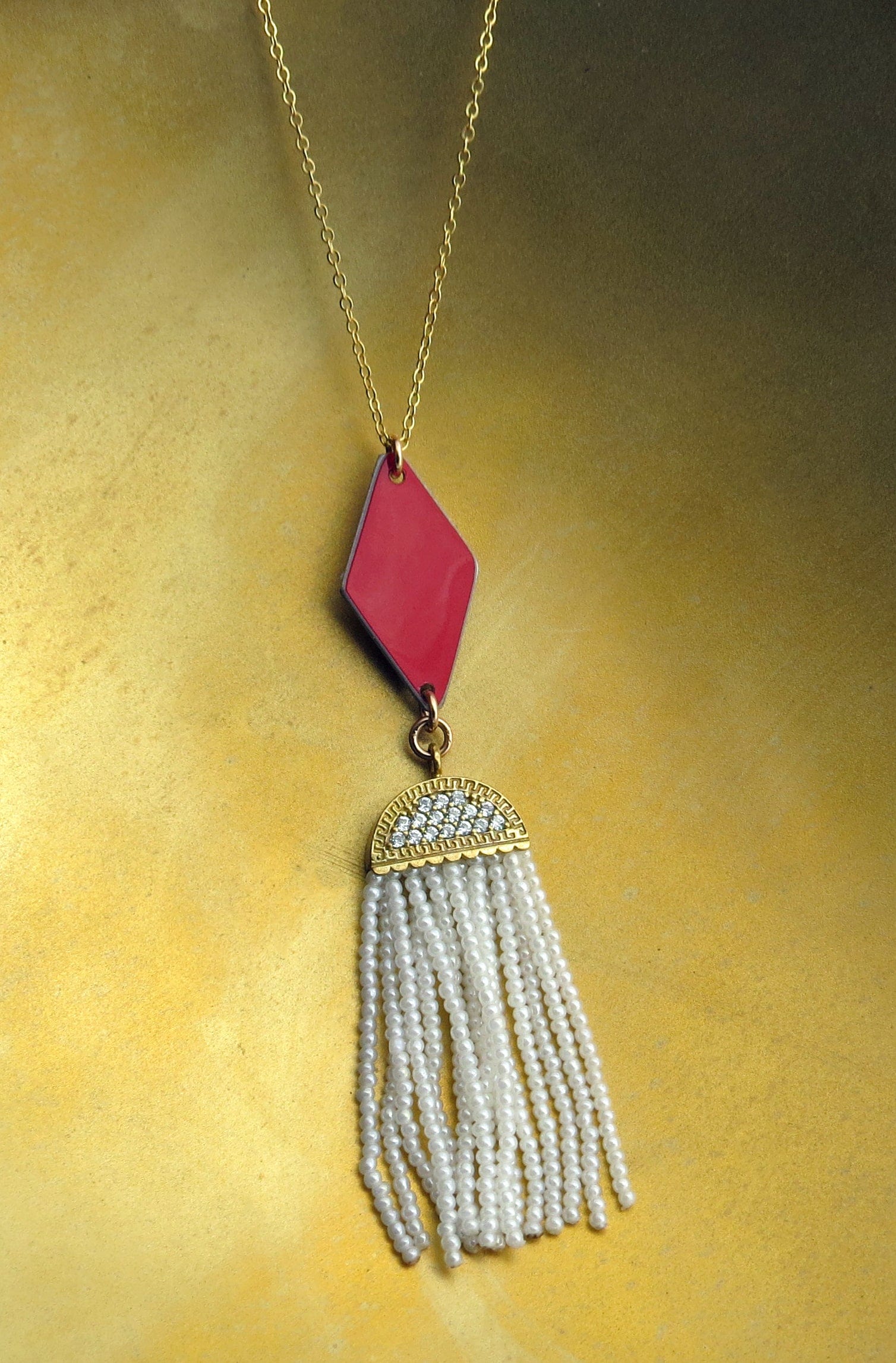 360 Challenge Stradale Tassel Neckalce