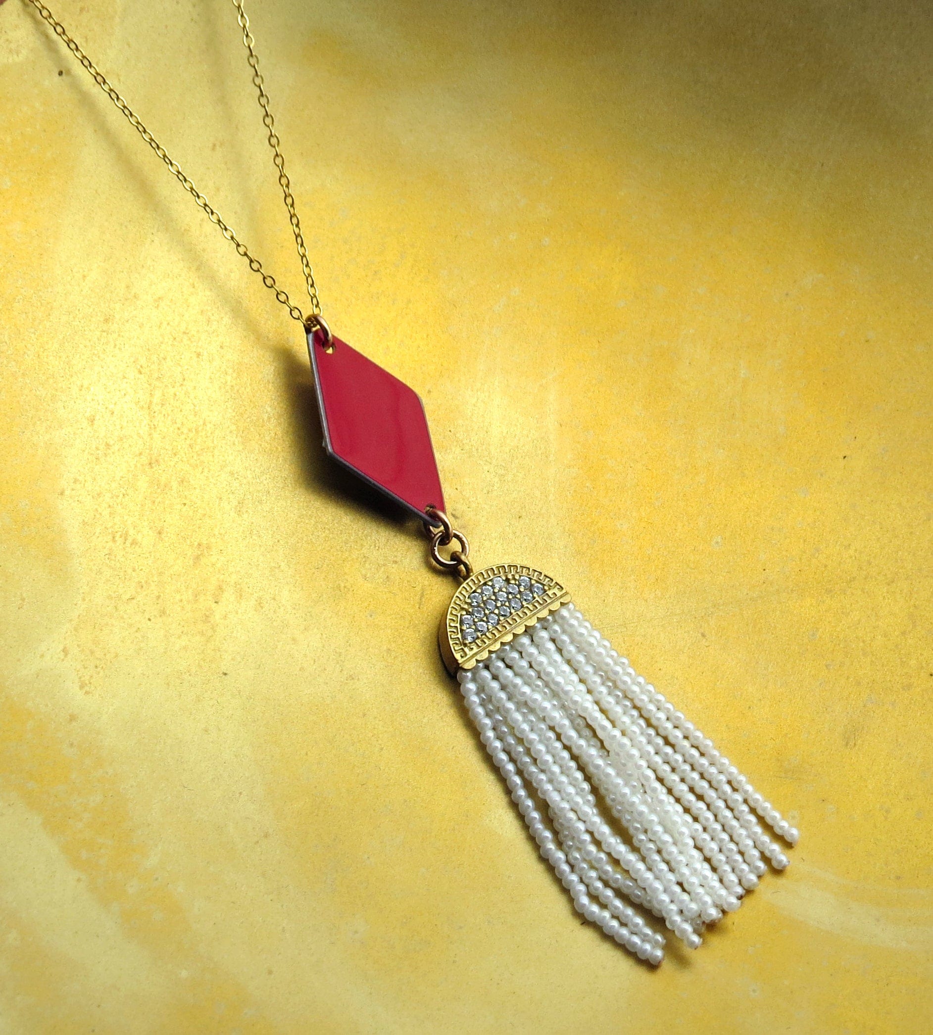 360 Challenge Stradale Tassel Neckalce