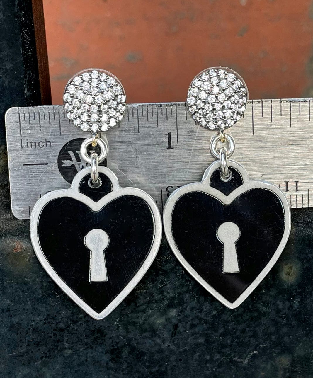 Porsche 911S Key to My Heart Earrings