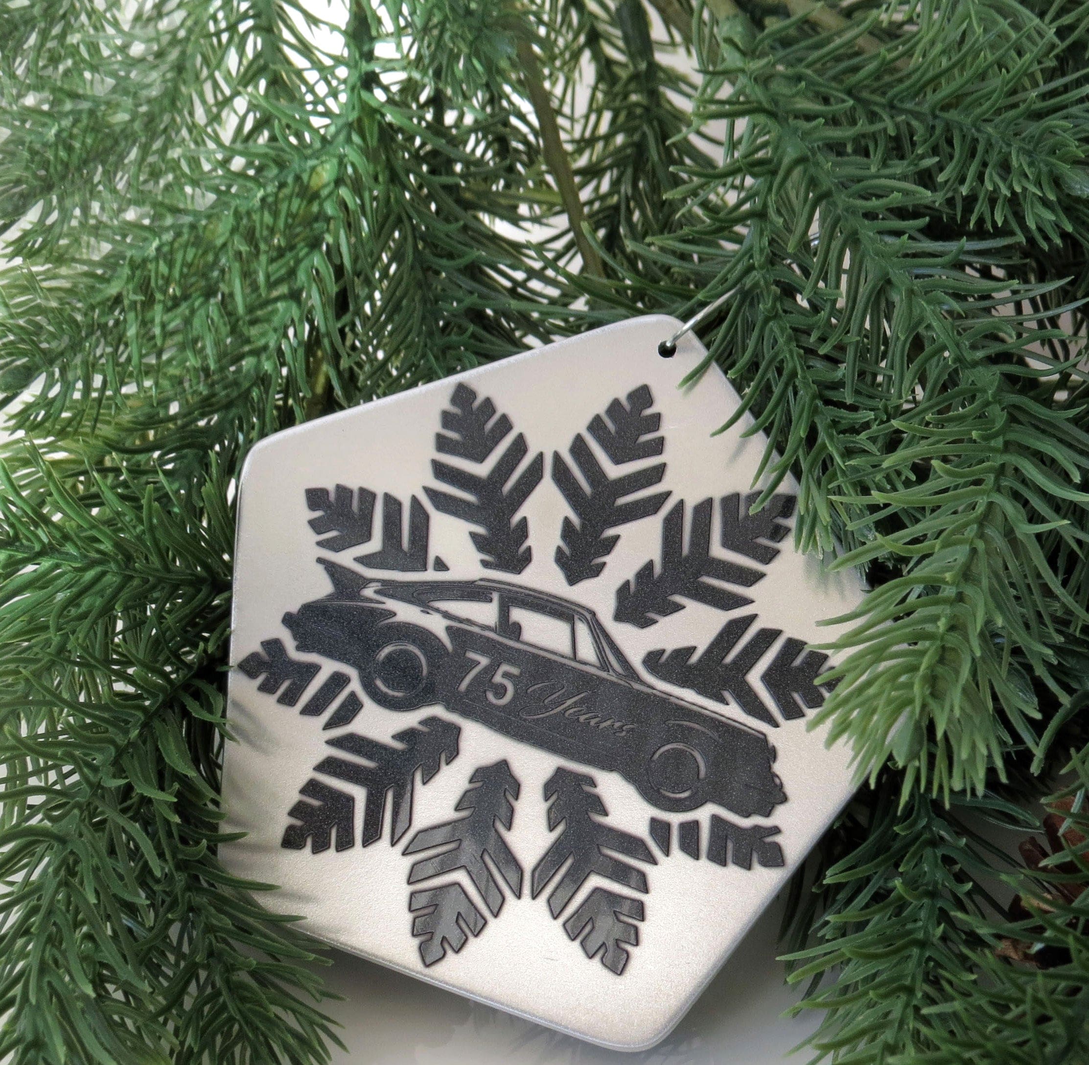 Porsche 75th Anniversary Keepsake Ornament - LIMITED EDITION