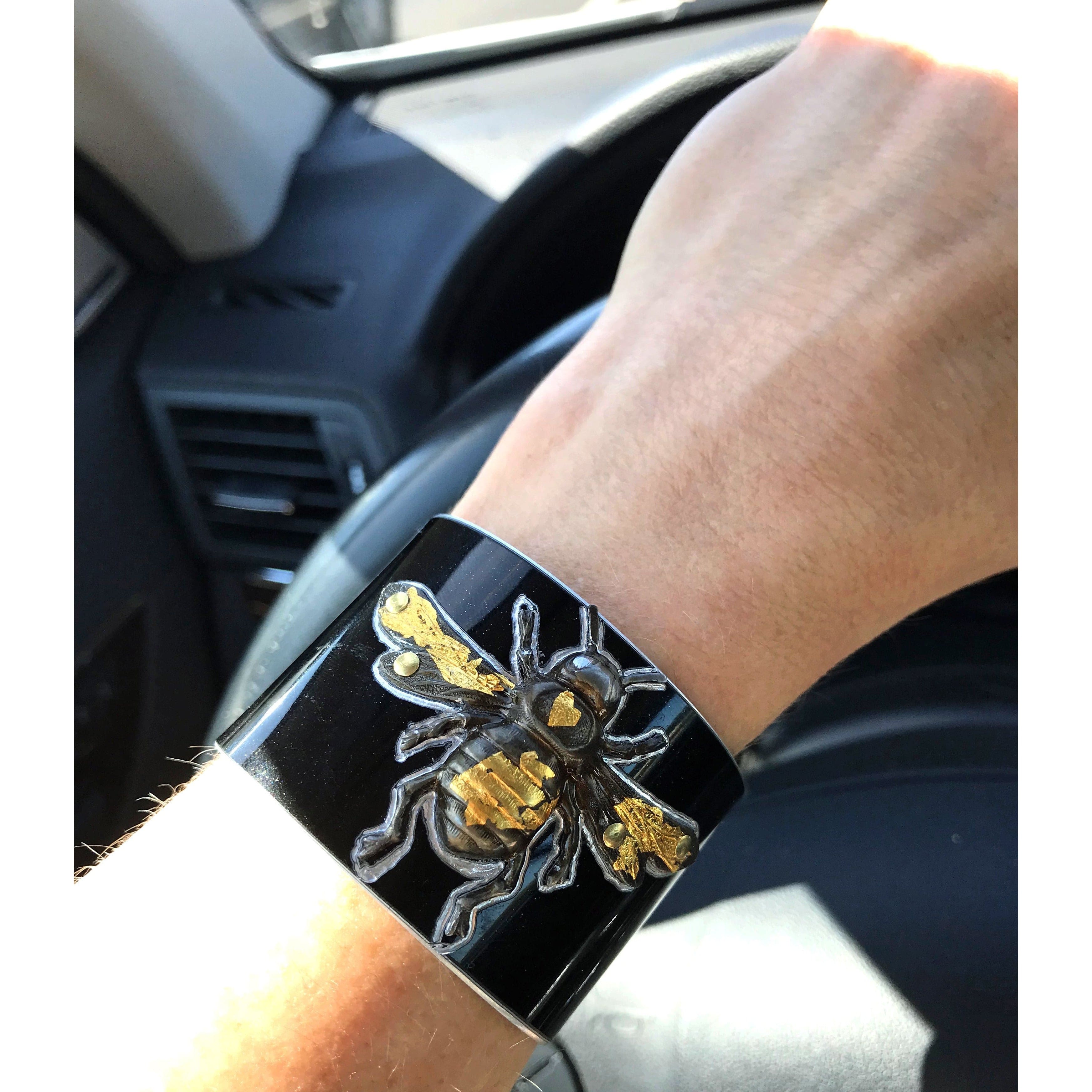 Aston Martin Bee Cuff - CRASH Jewelry