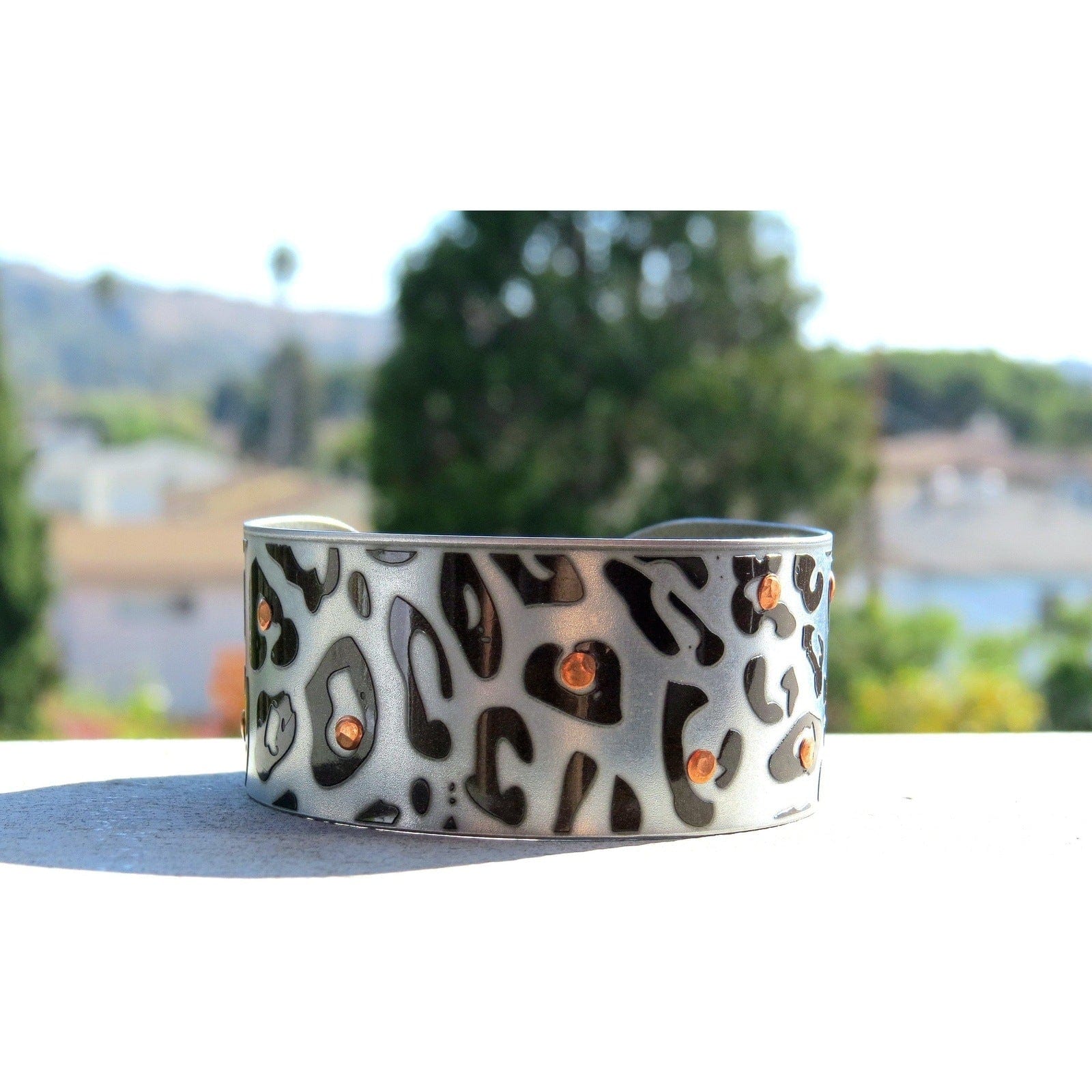 Cuffs - Audi Brown Leopard Cuff