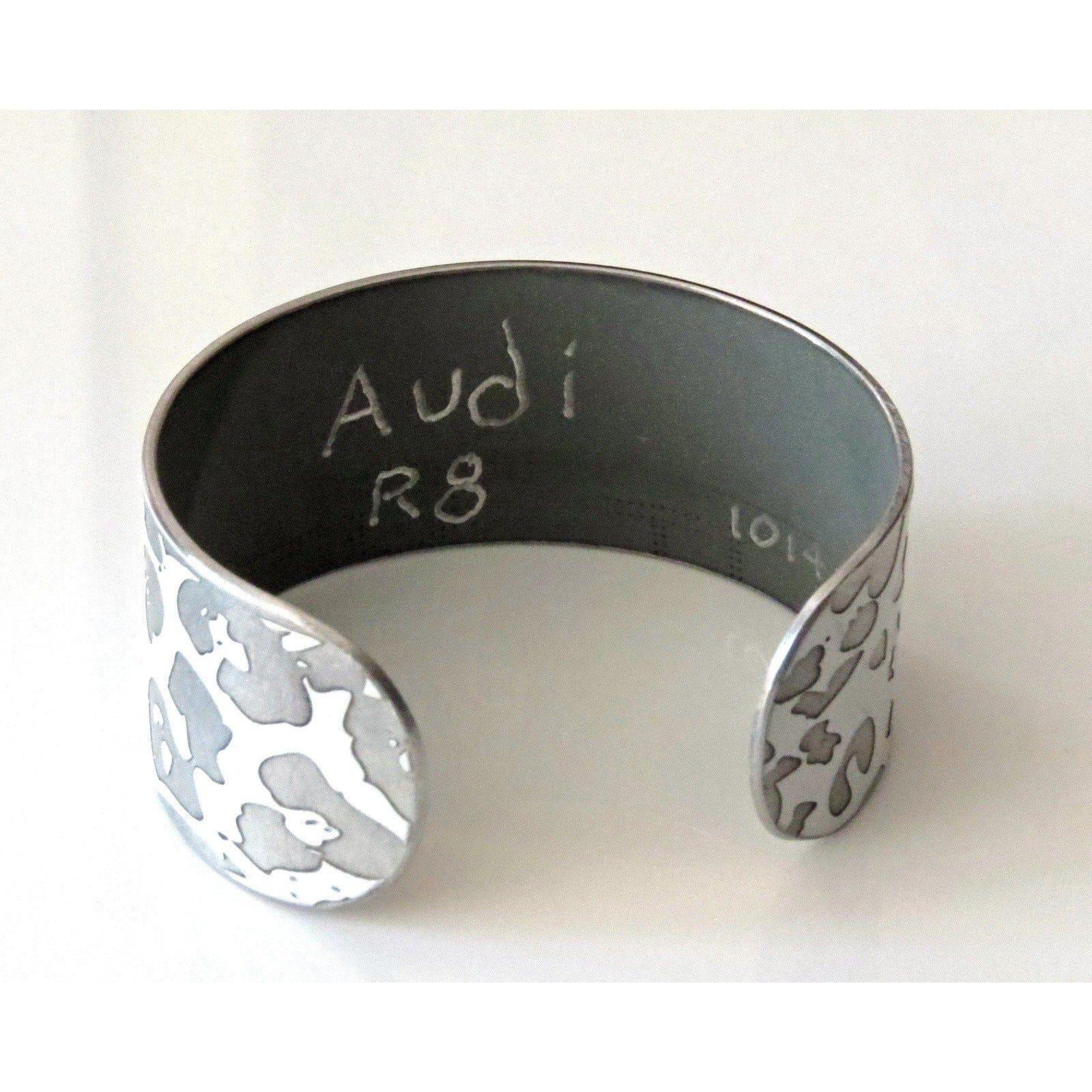 Cuffs - Audi White Leopard Cuff