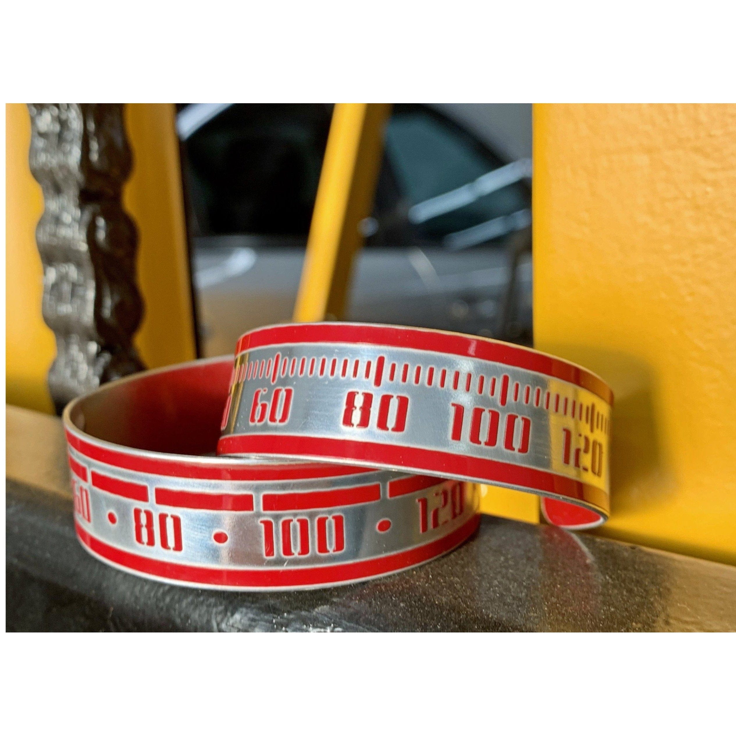 Mercedes Speedometer Cuffs - CRASH Jewelry