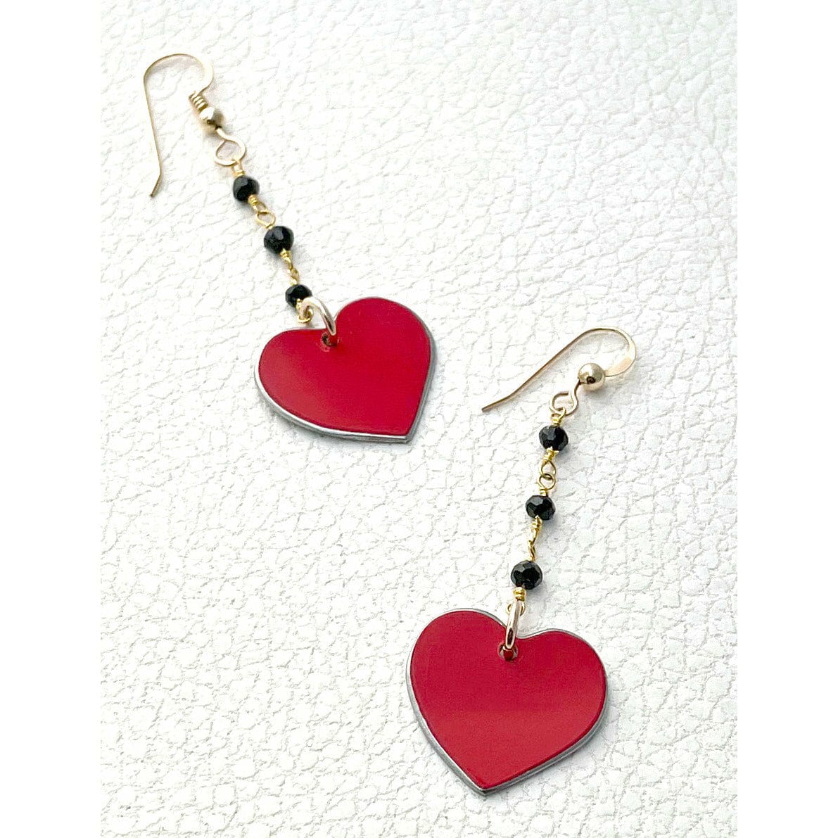 Porsche Little Heart Earrings